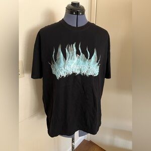 AHeyBig Bear 100% Cotton Short Selves T Shirt - Sz 3XL Black